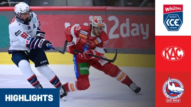 win2day ICE Hockey League: EC-KAC vs. HC TIWAG Innsbruck - Die Haie I Highlights