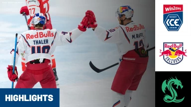 win2day ICE Hockey League: EC Red Bull Salzburg vs. Olimpija Ljubljana I Highlights