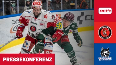 DEL2: Eispiraten Crimmitschau vs. EHC Freiburg | Pressekonferenz