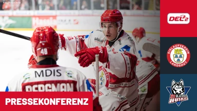 DEL2: EV Landshut vs. EC Kassel Huskies | Pressekonferenz