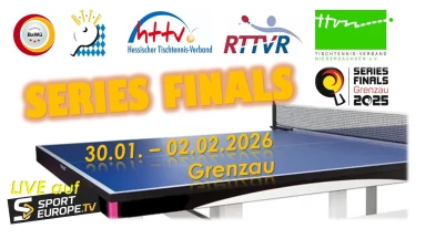 SERIES FINALS Tischtennis