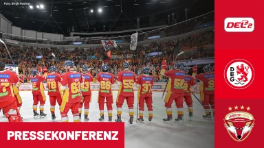DEL2: Düsseldorfer EG vs. Lausitzer Füchse | Pressekonferenz