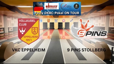 VKC Eppelheim - 9Pins Stollberg | 2. Runde Pauly DKBC Pokal