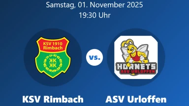 KSV Rimbach vs ASV Urloffen