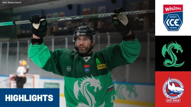 win2day ICE Hockey League: Olimpija Ljubljana vs. HC TIWAG Innsbruck I Highlights