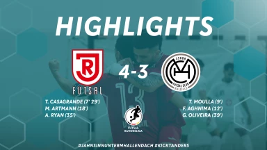 7. Spieltag: Jahn Regensburg vs. MCH Futsal Club Bielefeld | HIGHLIGHTS