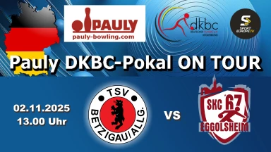 Pauly DKBC-Pokal ON TOUR - TSV Betzigau - SKC '67 Eggolsheim