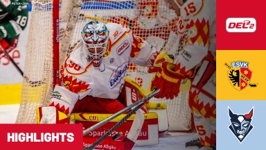 DEL2: ESV Kaufbeuren vs. Blue Devils Weiden | Highlights