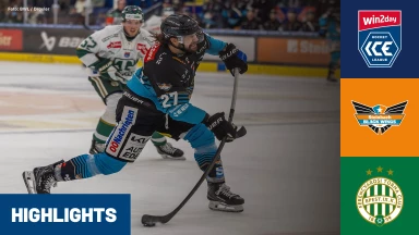 win2day ICE Hockey League: Steinbach Black Wings Linz vs. FTC-Telekom I Highlights