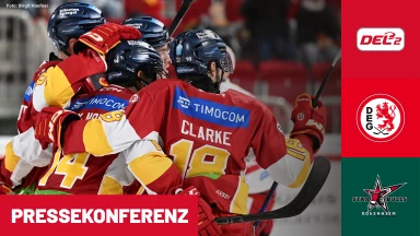 DEL2: Düsseldorfer EG vs. Starbulls Rosenheim | Pressekonferenz