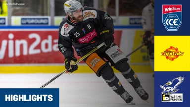 win2day ICE Hockey League: Vienna Capitals vs. EC iDM Wärmepumpen VSV I Highlights