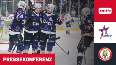 DEL2: Ravensburg Towerstars vs. EV Landshut | Pressekonferenz