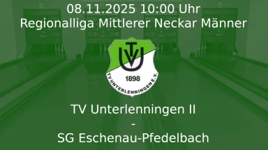 TV Unterlenningen II - SG Eschenau-Pfedelbach