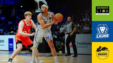 ProA: PS Karlsruhe Lions vs. Bozic Estriche Knights Kirchheim