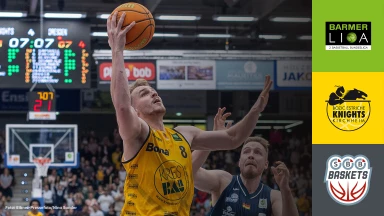 ProA: Bozic Estriche Knights Kirchheim vs. SBB Baskets Wolmirstedt