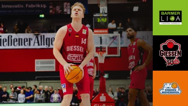 ProA: GIESSEN 46ers vs. Eisbären Bremerhaven