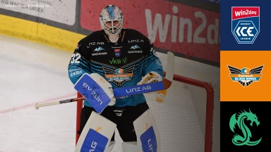 win2day ICE Hockey League: Steinbach Black Wings Linz vs. Olimpija Ljubljana
