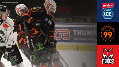 win2day ICE Hockey League: Moser Medical Graz99ers vs. HCB Südtirol Alperia