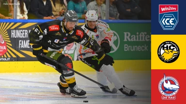 win2day ICE Hockey League: HC Falkensteiner Pustertal vs. HC TIWAG Innsbruck- Die Haie