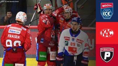 win2day ICE Hockey League: EC-KAC vs. Pioneers Vorarlberg