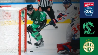win2day ICE Hockey League: Olimpija Ljubljana vs. FTC-Telekom