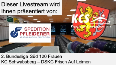 2. Bundesliga 120 Süd Frauen: KC Schwabsberg - DSKC Frisch Auf Leimen