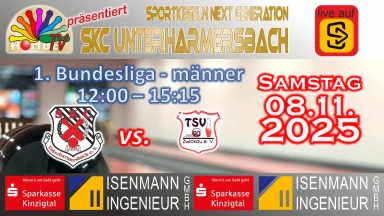 1. Bundesliga Männer : SKC Unterharmersbach I - TSV Zwickau I