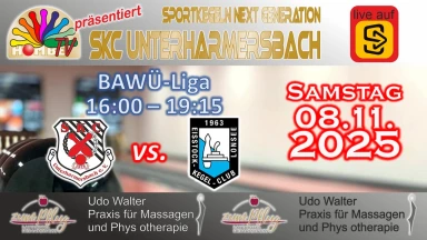 BAWÜ Liga - Männer: SKC Unterharmersbach II - EKC Lonsee I