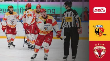 DEL2: ESV Kaufbeuren vs. Lausitzer Füchse