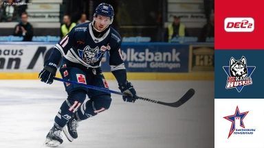 DEL2: EC Kassel Huskies vs. Ravensburg Towerstars