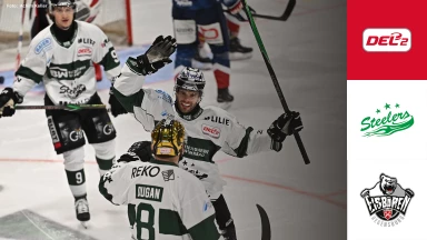 DEL2: Bietigheim Steelers vs. Eisbären Regensburg