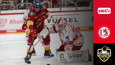 DEL2: Düsseldorfer EG vs. Krefeld Pinguine