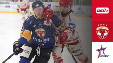DEL2: Lausitzer Füchse vs. Ravensburg Towerstars