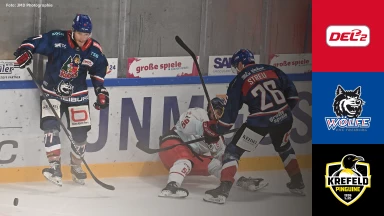 DEL2: EHC Freiburg vs. Krefeld Pinguine