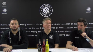 Pressekonferenz: Uni Baskets Münster vs. RheinStars Köln
