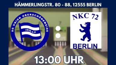 2.Bundesliga - SG Union Oberschöneweide II : NKC 72 Berlin