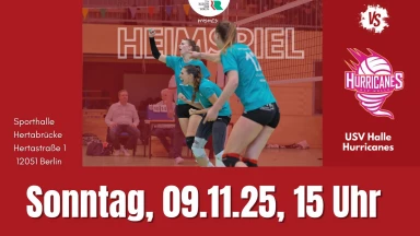 TSV Rudow 1888 Vs USV Halle Hurricanes