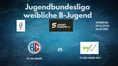 JBLH wB Vorrunde 5: HC Erlangen vs. TV Nellingen 1893