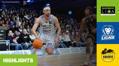 ProA: PS Karlsruhe LIONS vs. Bozic Estriche Knights Kirchheim | Highlights