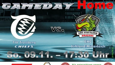 Trostberg CHIEF's   vs. EHC Stiftland Mitterteich (Landesliga)