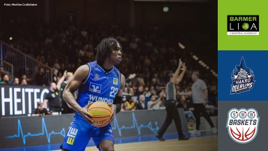 ProA: HAKRO Merlins Crailsheim vs. SBB Baskets Wolmirstedt