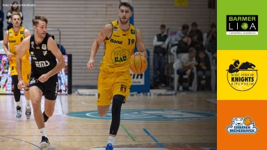 ProA: Bozic Estriche Knights Kirchheim vs. Eisbären Bremerhaven