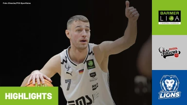 ProA: Nürnberg Falcons BC vs. PS Karlsruhe LIONS | Highlights