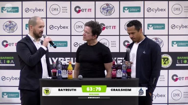 Pressekonferenz BBC Bayreuth vs HAKRO Merlins Crailsheim
