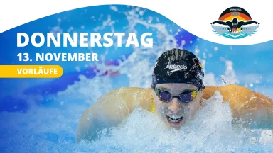 Deutsche Kurzbahn-Meisterschaften: Vorläufe - Tag 1