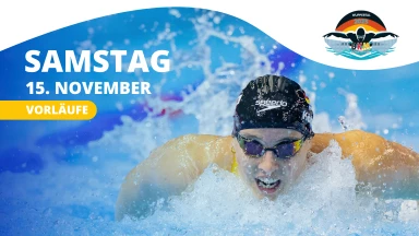 Deutsche Kurzbahn-Meisterschaften: Vorläufe - Tag 3