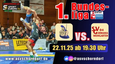 Ringen - 1. Bundesliga / ASV Schorndorf vs. SVG Weingarten