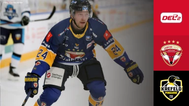 DEL2: Lausitzer Füchse vs. Krefeld Pinguine