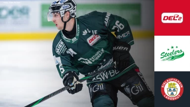 DEL2: Bietigheim Steelers vs. EV Landshut