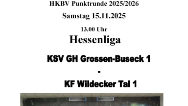 GH Großen Buseck vs. KF Wildecker Tal - Hessenliga